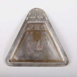 Saucer “Russian silver triangular tray”, Enamel, Mixed media, Russia, 19th century - photo 3