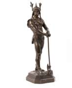 Figur. Jean Didier Début (1824-1893) bronze “Vercingetorix”