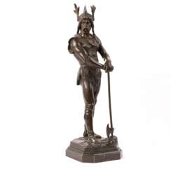 Jean Didier Début (1824-1893) bronze “Vercingetorix”