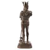 Figure “Jean Didier Early (1824-1893) bronze Vercingetorix””, Jean Didier Debut (1824 - 1893), Enamel, Mixed media, 398, 1880 - photo 4