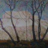 Над Бельбеком. Paper Watercolor Realism Landscape painting 2003 - photo 1