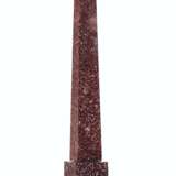 AN ITALIAN PORPHYRY OBELISK - фото 2