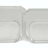 Puiforcat. A SET OF FOUR FRENCH SILVER TRAYS - photo 1