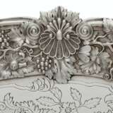 A GEORGE IV SILVER LARGE SALVER - фото 4