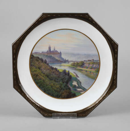 Meissen Wandteller Albrechtsburg Meissen - photo 1