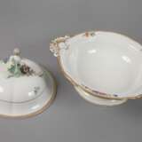 Meissen Deckelterrine/Gemüsenapf ”Blumenbukett” - photo 4