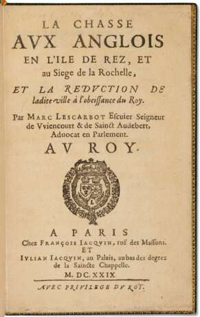 Poems on the Siege of La Rochelle - фото 1