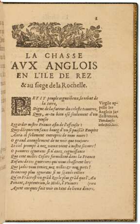Poems on the Siege of La Rochelle - photo 2