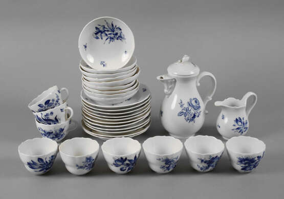 Meissen Mokkaservice ”Blaue Blume” - photo 1