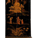 A NORTH ITALIAN BLACK AND GILT JAPANNED CABINET-ON-STAND - photo 2