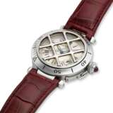 Cartier. CARTIER, STEEL 150TH ANNIVERSARY LIMITED EDITION PASHA WITH GRILL, 1730/1847 - Foto 2