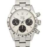 Rolex. ROLEX, OYSTER COSMOGRAPH DAYTONA CHRONOGRAPH, REF. 6265, OWNED & WORN BY AUTO-RACING LEGEND CARROLL SMITH - фото 1