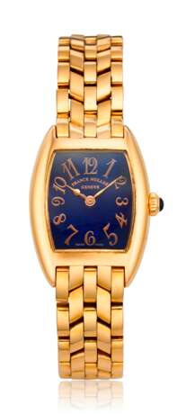 Franck Muller. FRANCK MULLER, LADIES’ 18K TONNEAU BRACELET WATCH, REF. 2500 MC - photo 1