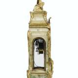 A LOUIS XV ORMOLU-MOUNTED GREEN-STAINED HORN CARTEL CLOCK - photo 4