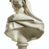 A FRENCH WHITE MARBLE BUST OF SUMMER - фото 2