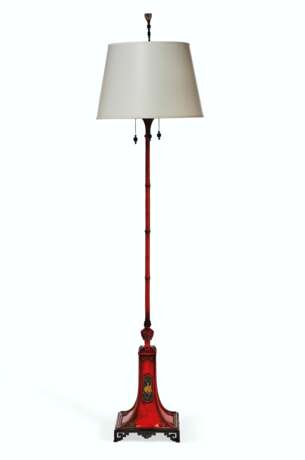 Caldwell, Edward F.. AN AMERICAN POLYCHROME-PATINATED BRONZE FLOOR LAMP - photo 1