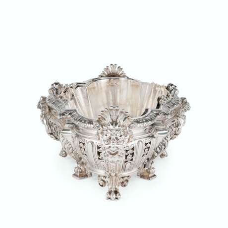 A FRENCH ELECTROPLATED JARDINIÈRE - Foto 5