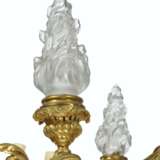 A FRENCH ORMOLU AND MOLDED GLASS THIRTY-ONE-LIGHT CHANDELIER - фото 4