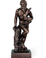 FIGURE EN BRONZE REPRÉSENTANT SATURNE DÉVORANT SON ENFANT