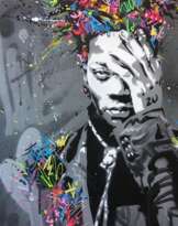 Портрет Jean M Basquiat Портрет Jean M Basquiat