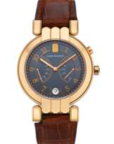 HARRY WINSTON, 18K EXCENTER BI-RETROGRADE, REF. 200-MAB137R