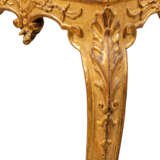 A NORTH ITALIAN GILTWOOD, SIMULATED MARBLE AND 'LACCA POVERA' OCCASIONAL TABLE - Foto 4