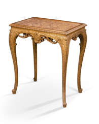 A REGENCE-STYLE GILTWOOD SIDE TABLE