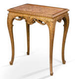 A REGENCE-STYLE GILTWOOD SIDE TABLE - Foto 1