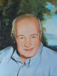 Porträt eines Mannes. Ölporträt handgemacht.