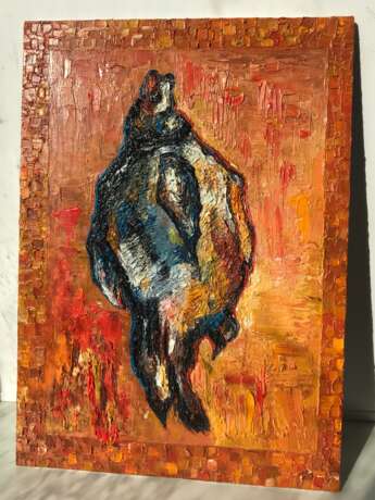 Fish M. Canvas on the subframe Oil paint Contemporary art Animalistic 2020 - photo 3