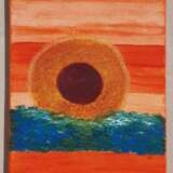 Gemälde „Auge der Sonne“, Leinwand auf dem Hilfsrahmen, Ölfarbe, Abstractionismus, Landschaftsmalerei, 2020 - Foto 1