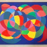 Интерьерная картина, Картина «Гипноз», Холст на подрамнике, Акриловые краски, Абстрактный экспрессионизм, 2020 г. - фото 1