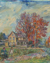 The Artist at His Easel