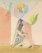 Couple, Bird and Leaf