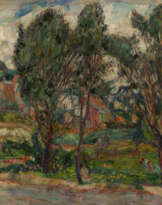 Townscape with Trees