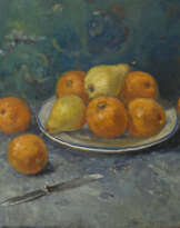 Still Life with Pears and Oranges