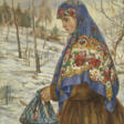 Girl in a Scarf - Auktionsarchiv