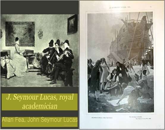 SEYMOUR LUCAS, JOHN. Peter the Great at Deptford in 1698 - Foto 3