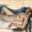 Reclining Nude and Neskuchnoye, double-sided work - Auktionsarchiv