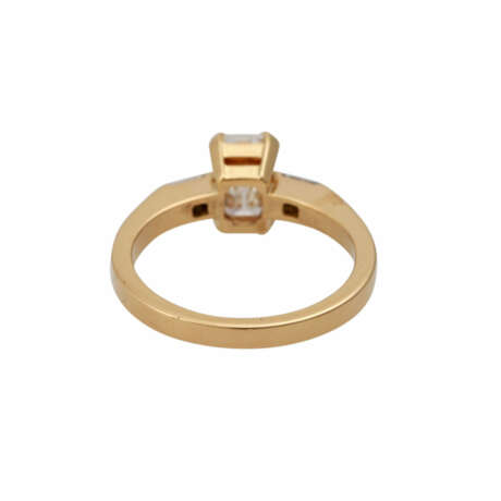 Ring mit Diamant im Smaragdschliff 1,405 ct - фото 4