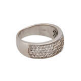 Ring mit Brillanten zusammen ca. 1 ct, - photo 1