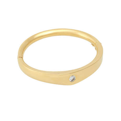 Solitär-Armreif mit Brillant von 0,6 ct, - photo 1