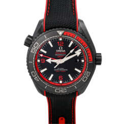 OMEGA Seamaster Planet Ocean 600M Co-Axial Master Chronometer GMT "Red", Ref. O215.92.46.22.01.003. Herrenuhr.
