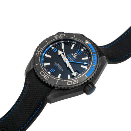 OMEGA Seamaster Planet Ocean 600M Co-Axial Master Chronometer GMT "Blue", Ref. O215.92.46.22.01.002. Herrenuhr. - photo 4