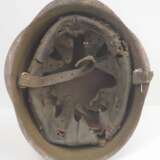 Sowjetunion: Stahlhelm SSh39. Olivgrüne Glocke mit stärkeren Gebrauchsspuren - фото 5