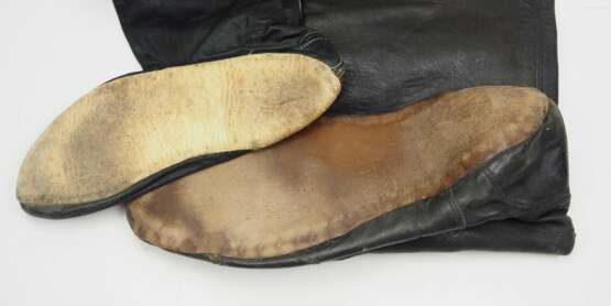 Kaukasisch: Paar Stiefel. Weiches braunes Leder - Foto 2