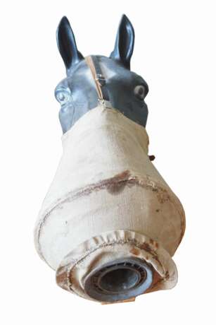 Russia: horse gas mask. Linen cloth with a centrally integrated filter - photo 3