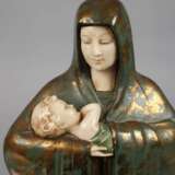 Chryselephantin Madonna mit dem Kinde - photo 2