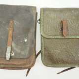 Sowjetunion: Kartentasche - 2 Exemplare. Leder bzw. Kunstleder - photo 1