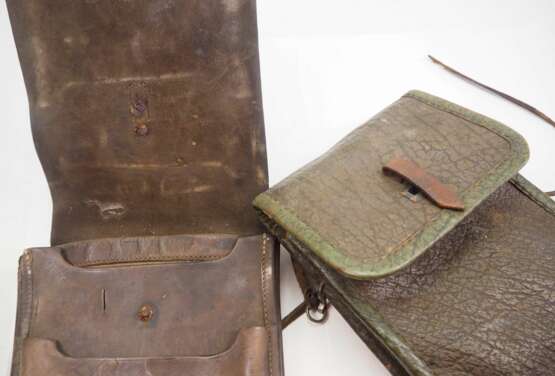 Sowjetunion: Kartentasche - 2 Exemplare. Leder bzw. Kunstleder - фото 2